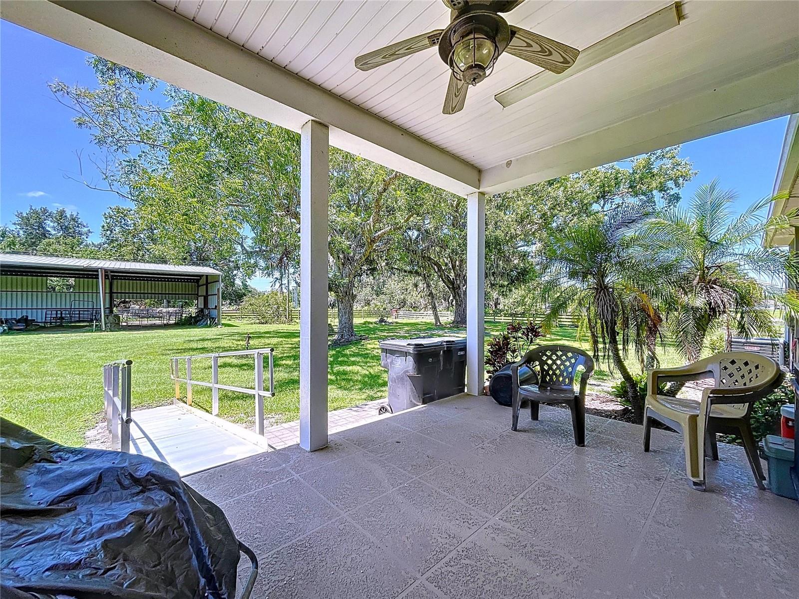 Rear Porch