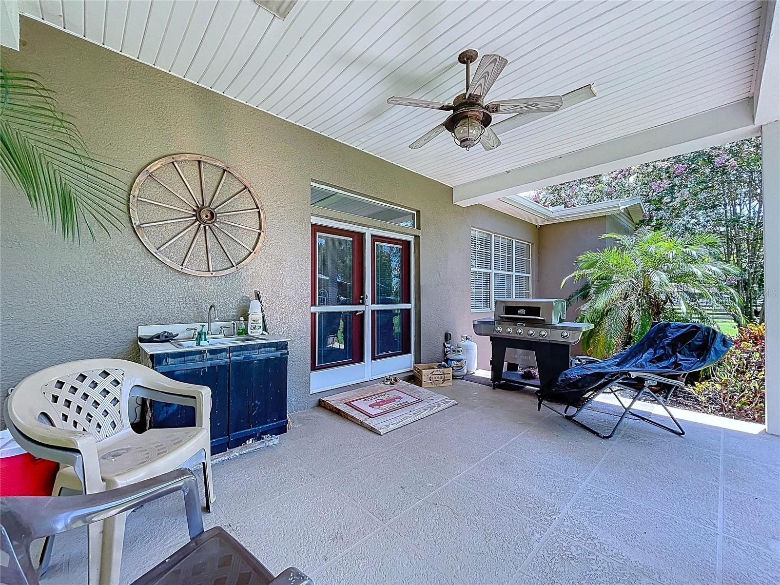 Back Porch Side View