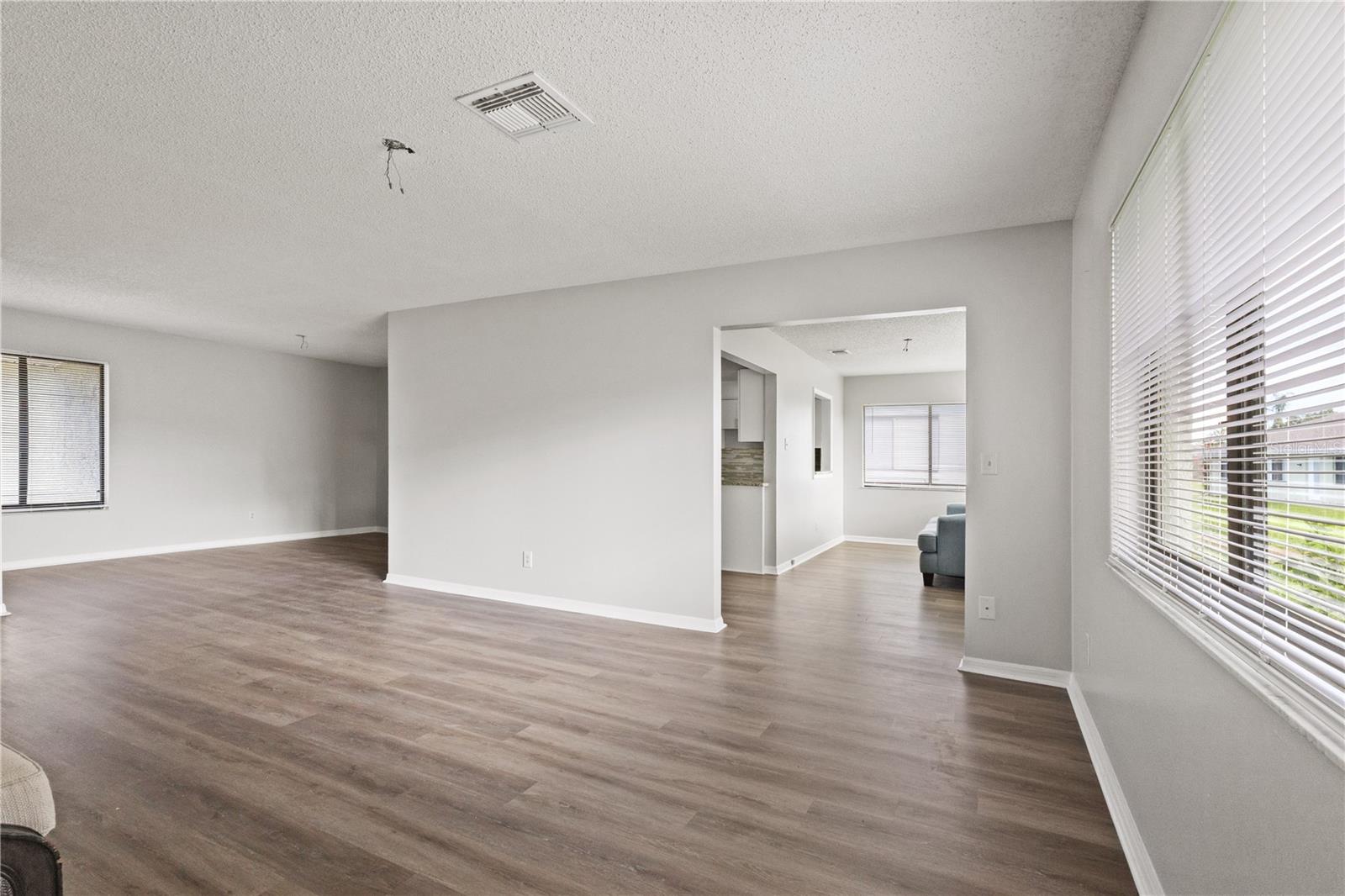 Living room to Sunroom view