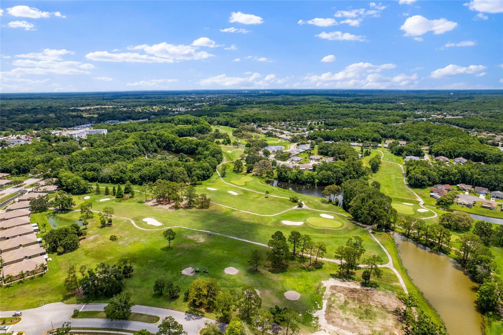Aerial Golf Course 1