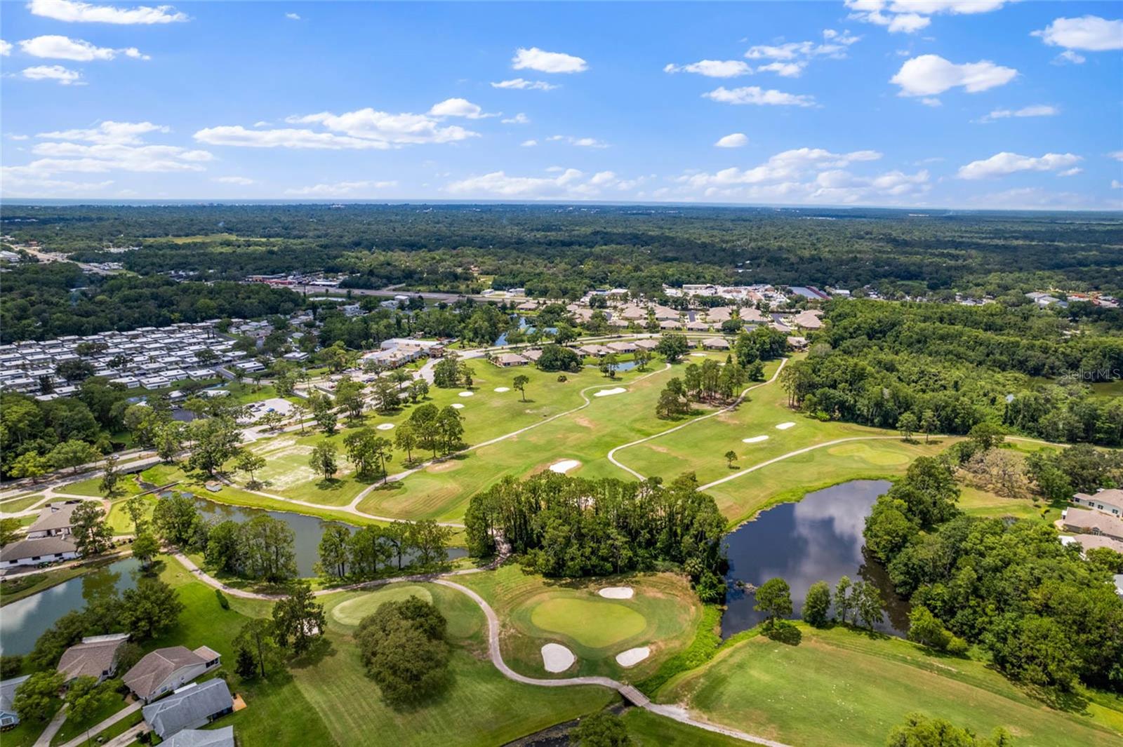 Aerial Golf Course 2
