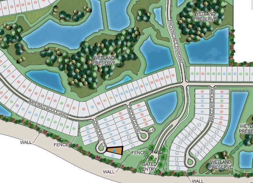 Esplanade at Wiregrass Ranch ~ Site Map