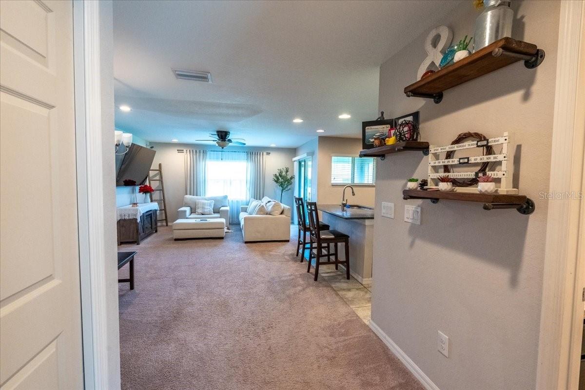 Living Room and hallway