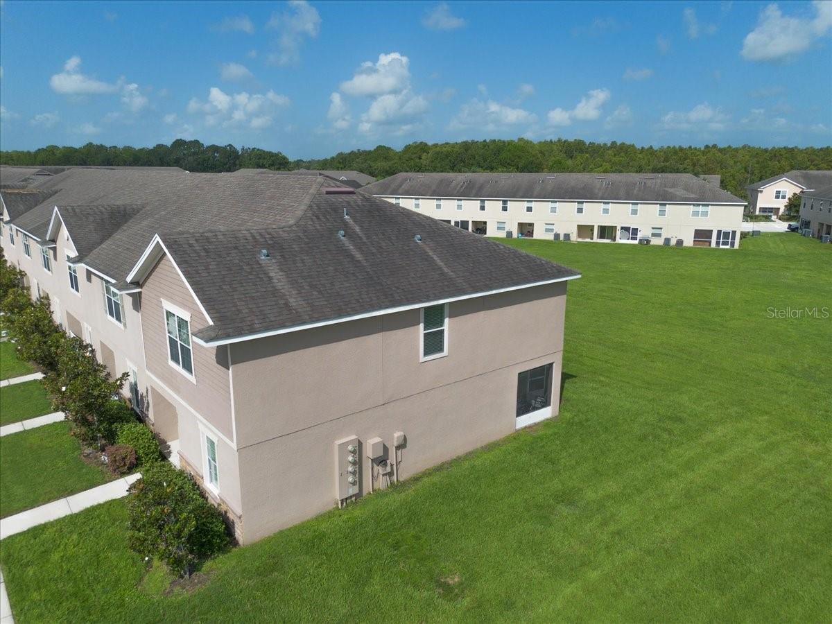 Lawn Around Townhome