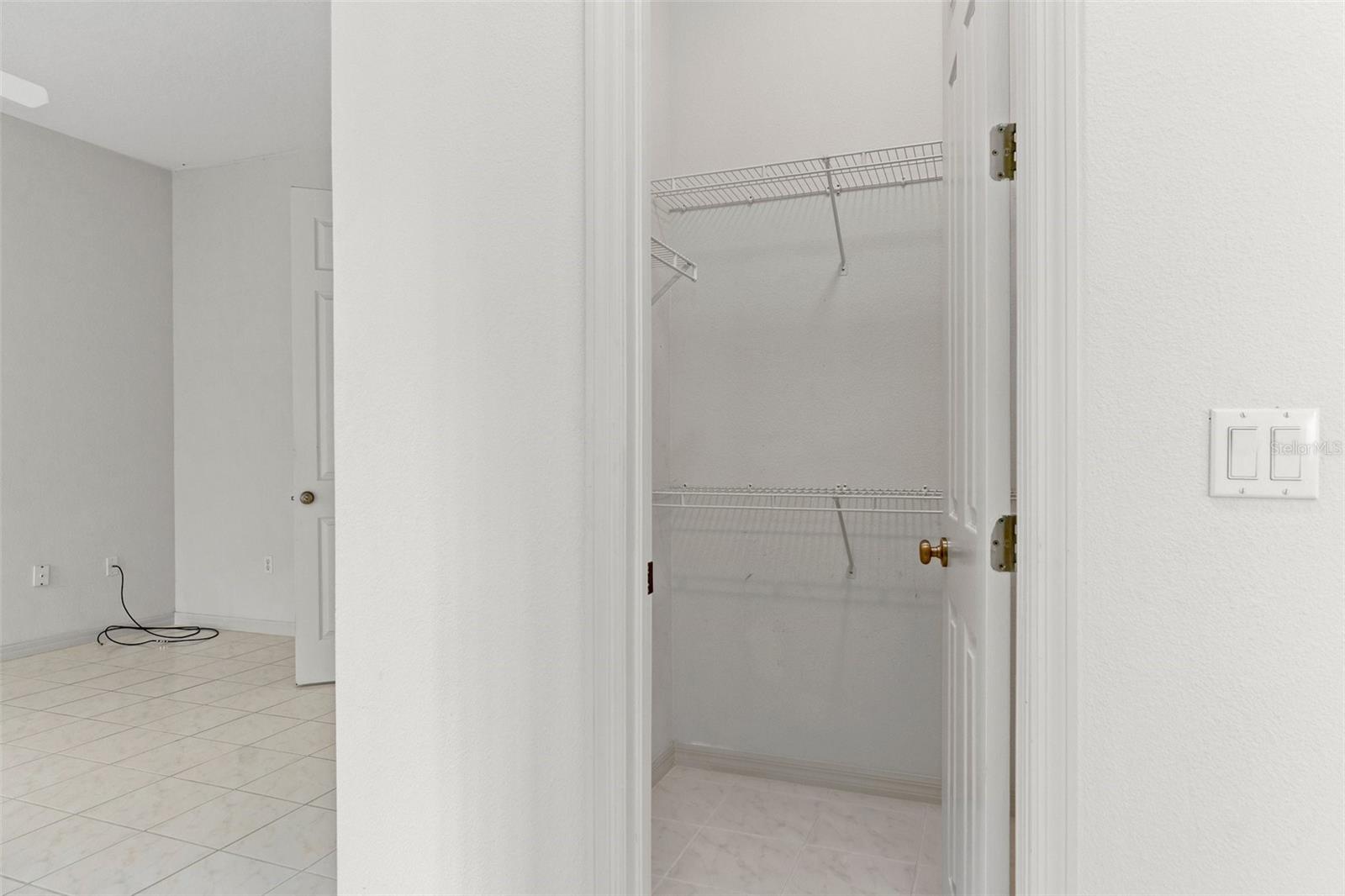 PRIMARY CLOSET