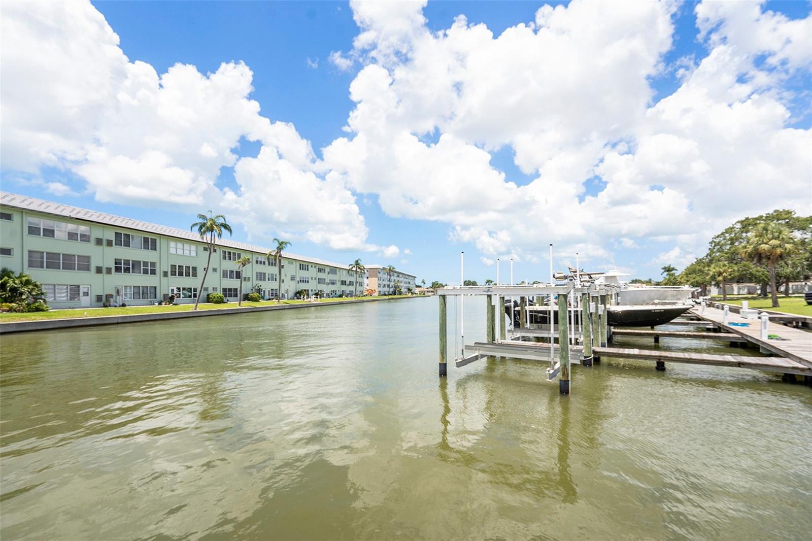 Peaceful water views are a delight