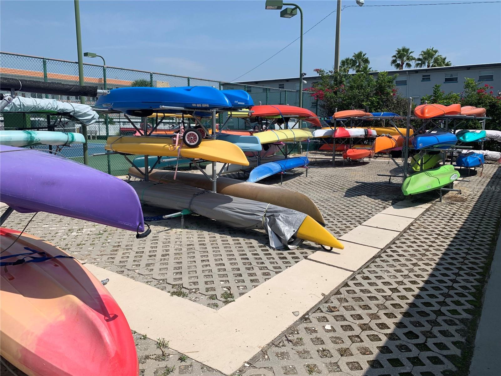 Covenient Kayak storage