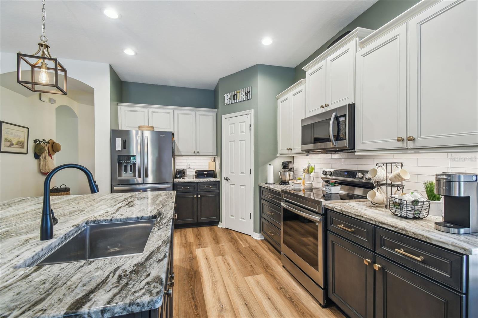 Newly remodeled kitchen