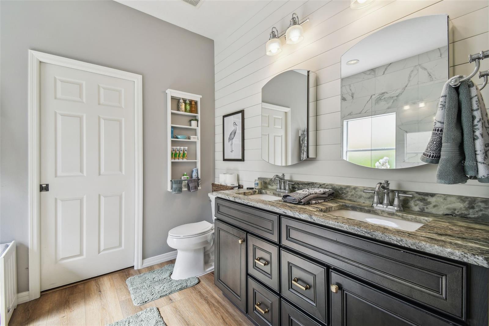 Primary suites remodeled bathroom