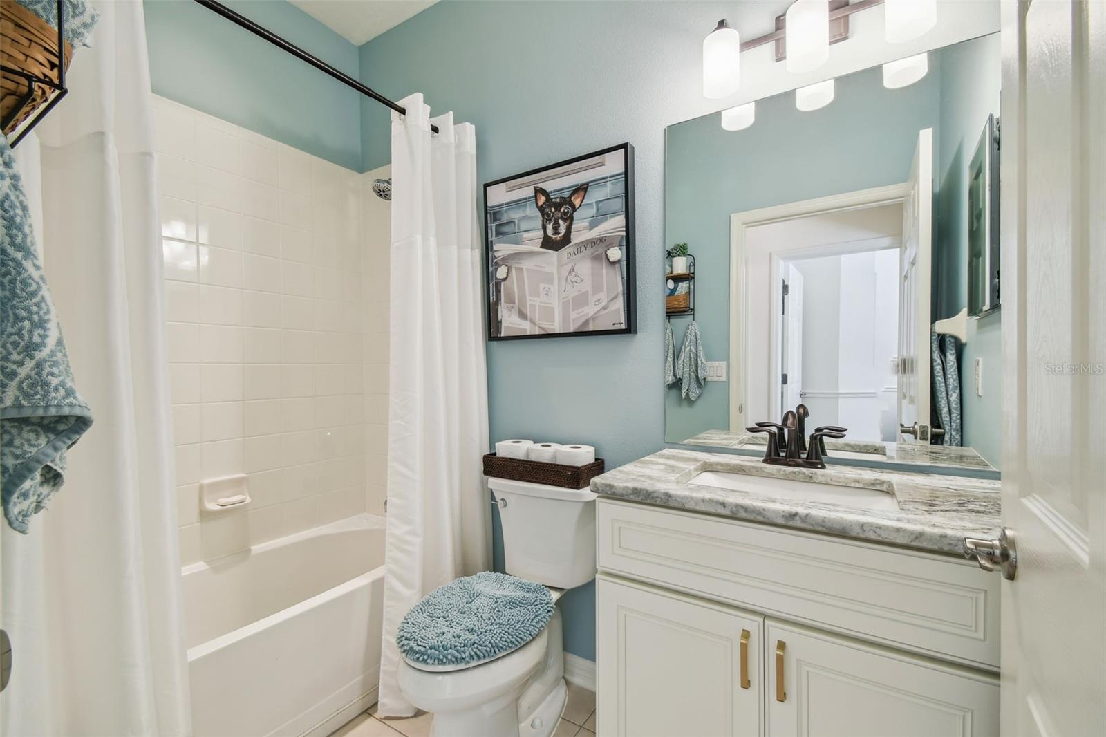 Hall bath