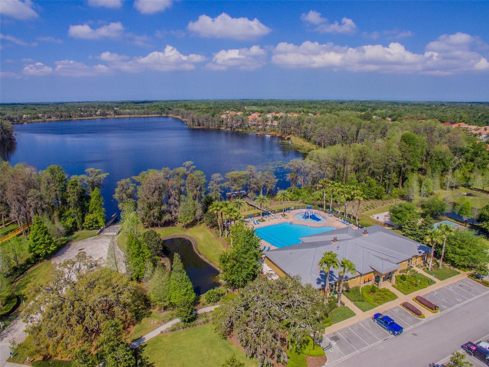 Clubhouse overlooking Lake
