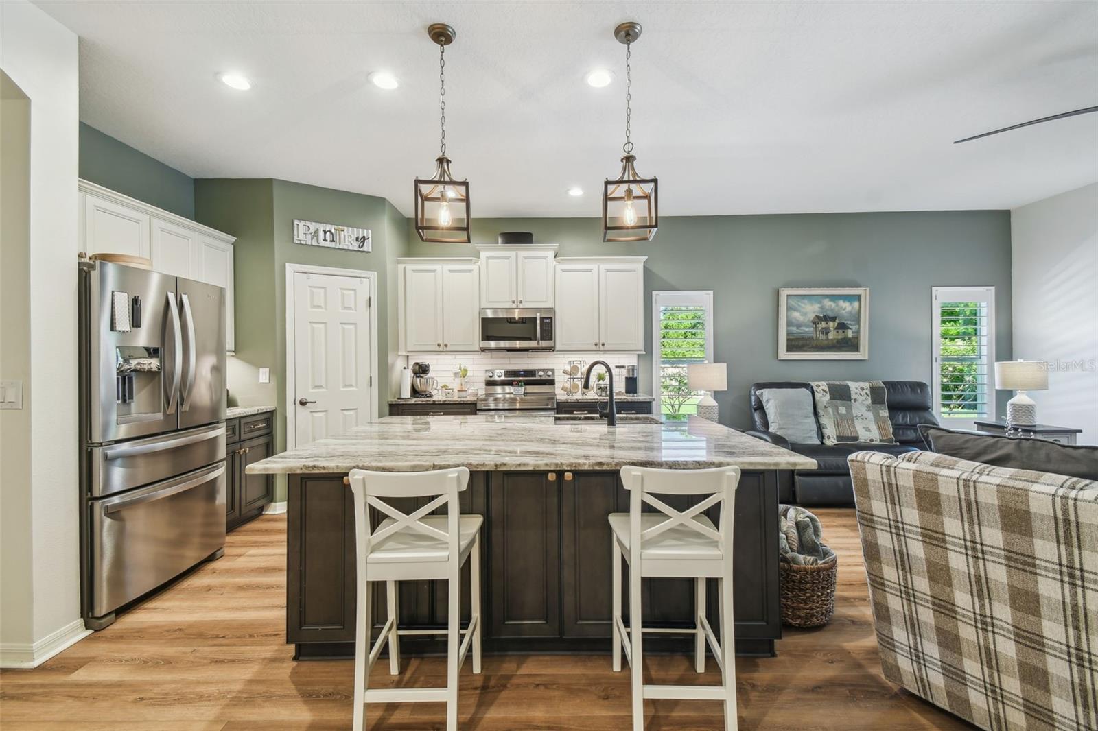 Newly remodeled kitchen