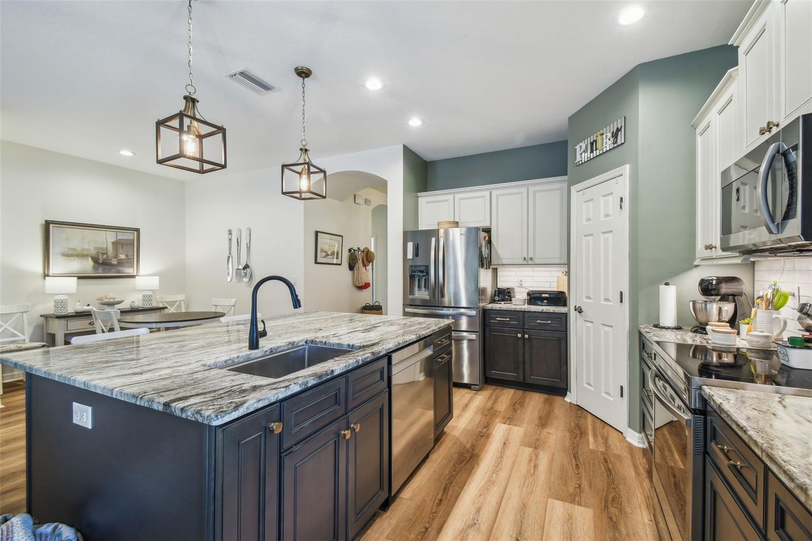Newly remodeled kitchen