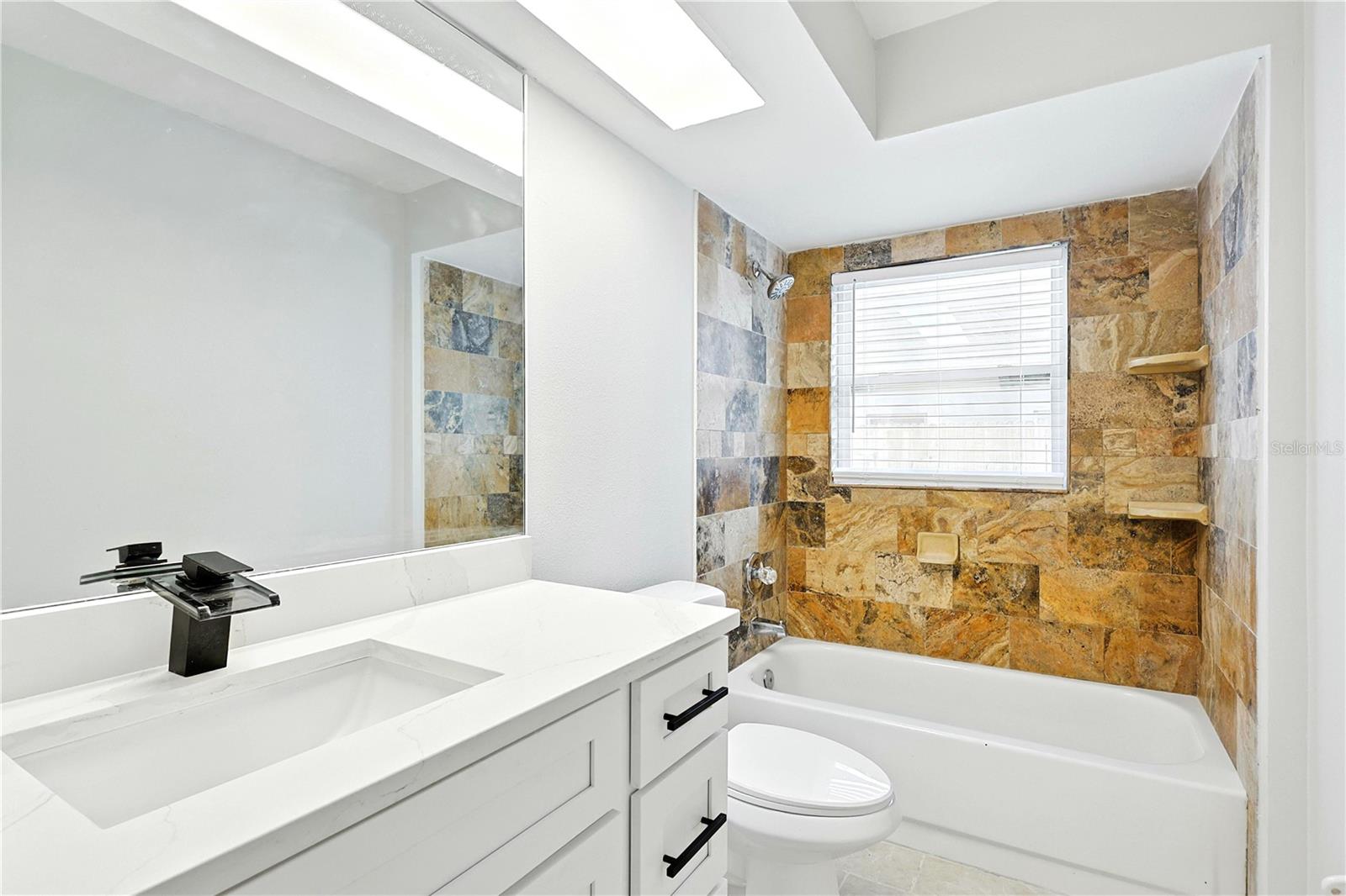 Secondary bathroom