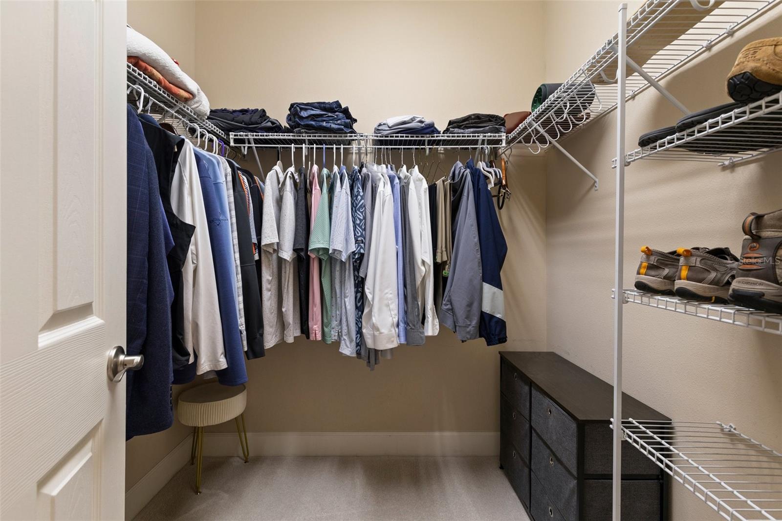 Primary Bedroom Closet 1