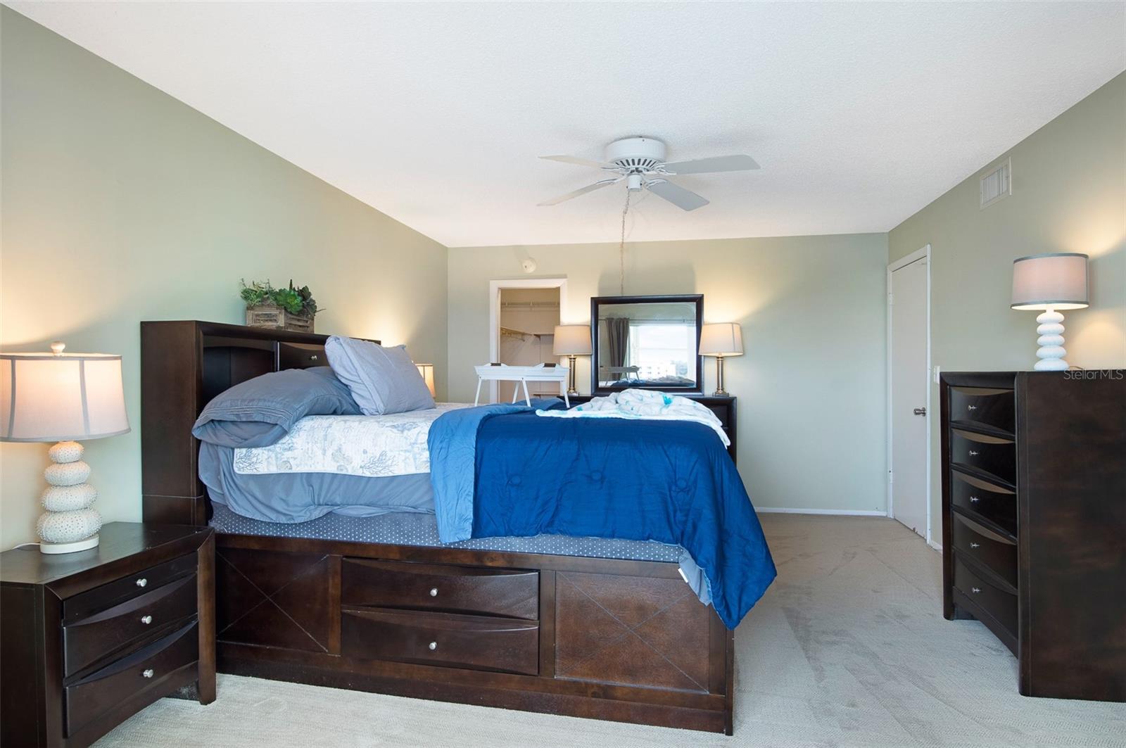 Master Bedroom. with Walk In Closet