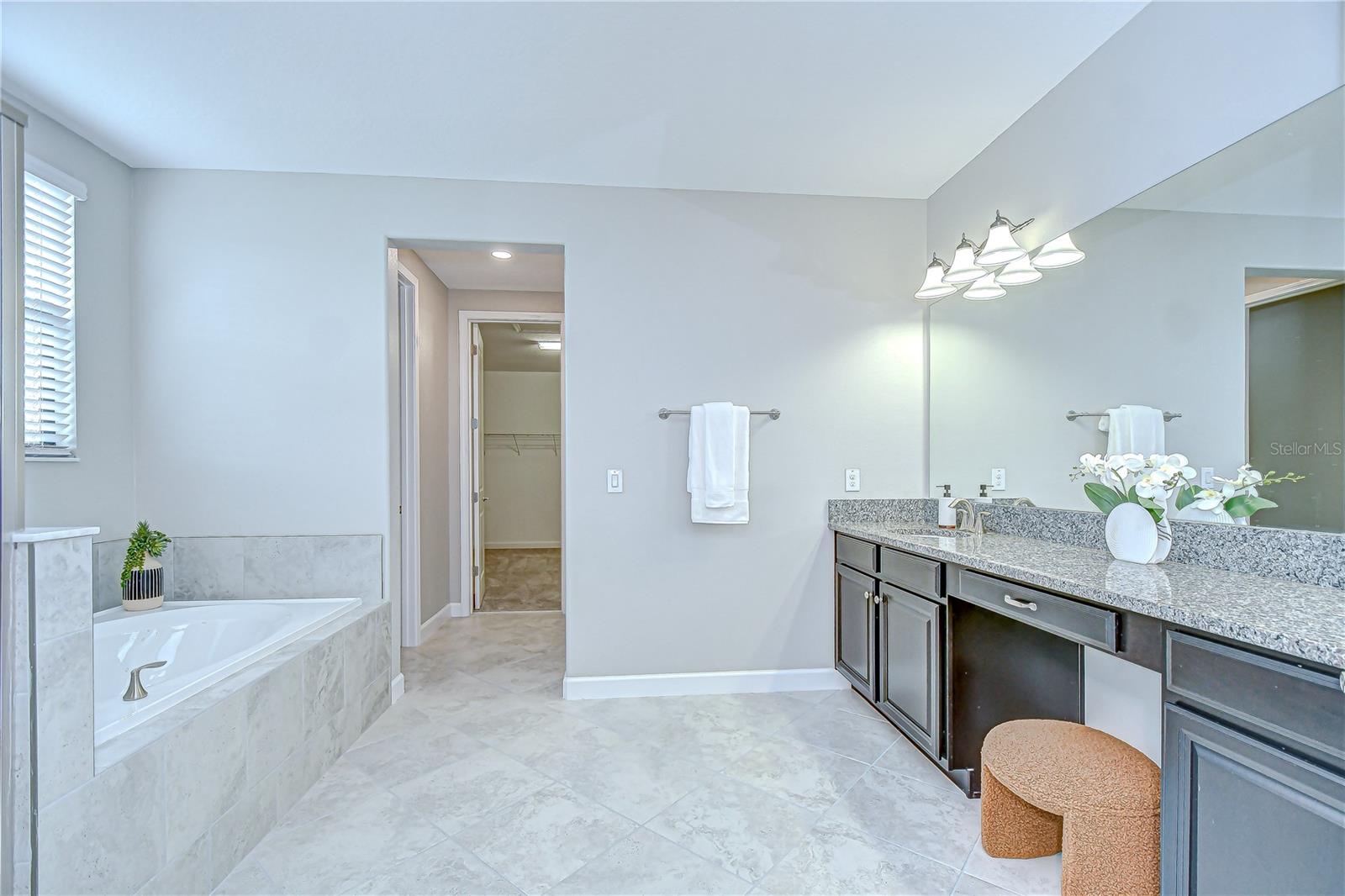 Luxurious Bathroom with dual vanity