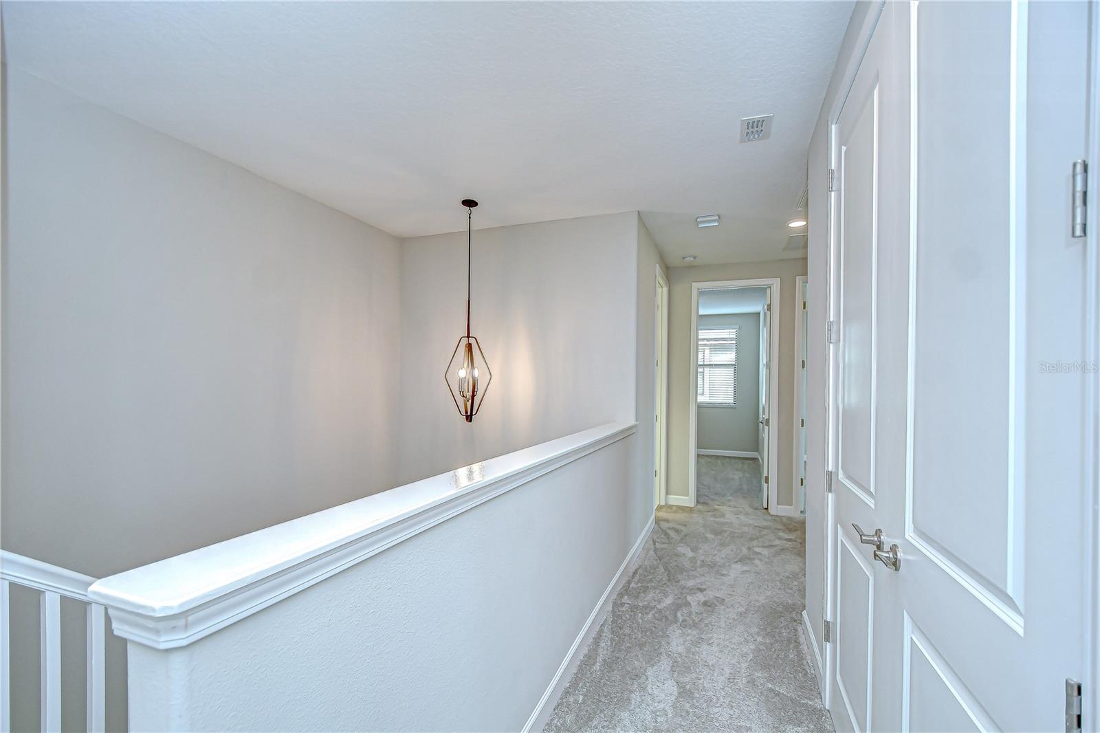 Down the hall to the additional bedrooms