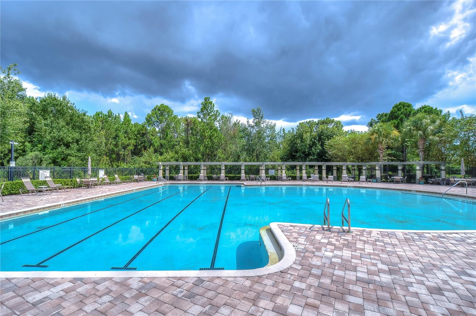 Swimming Pool with lap lanes