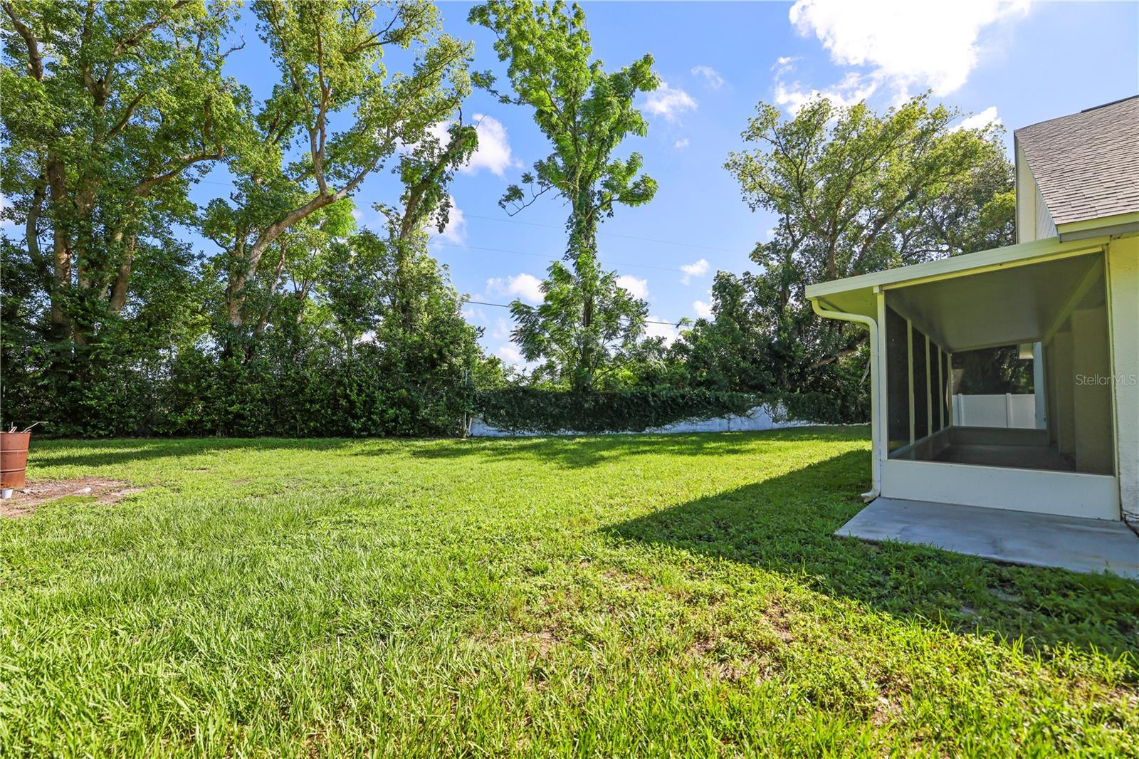 Huge Fully Fenced Backyard