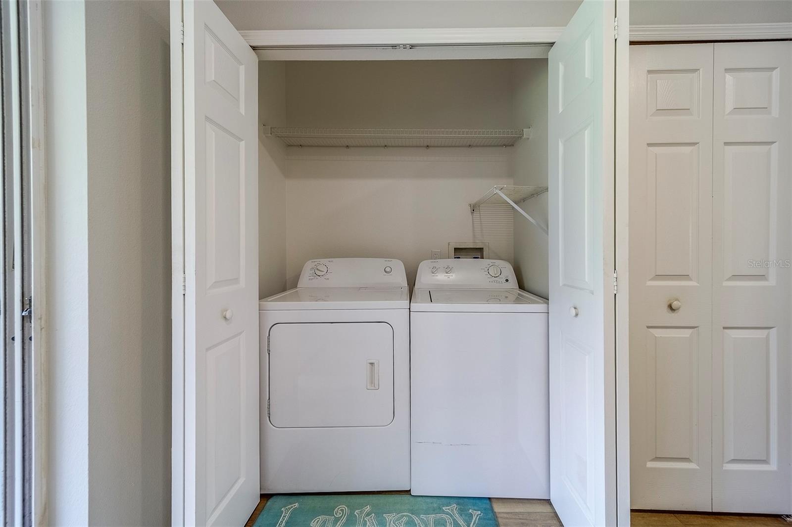 Interior Laundry Closet