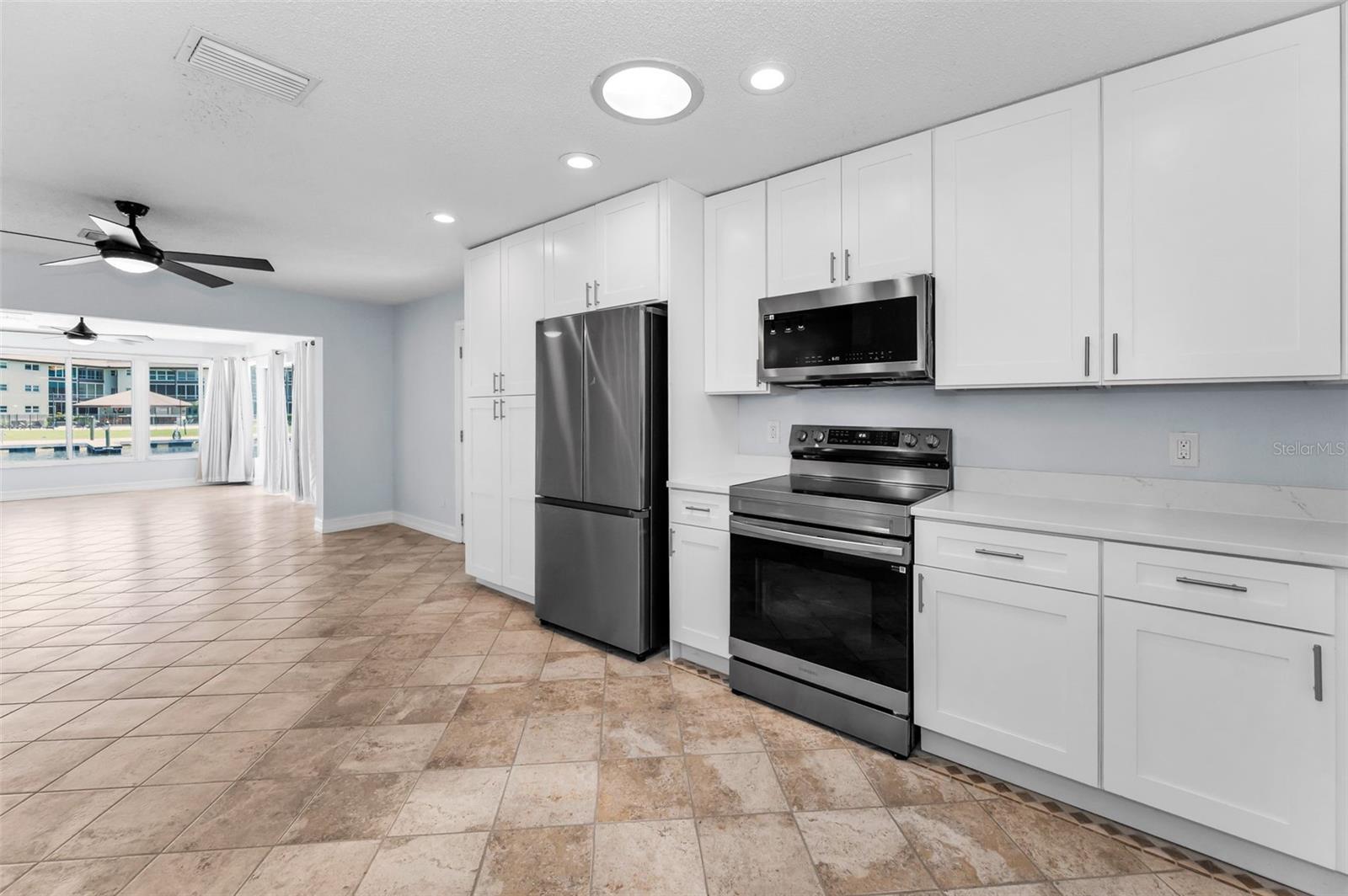 New Stainless Steel Appliances