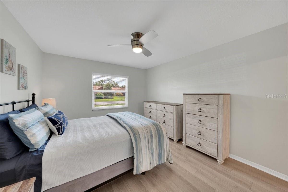 Master Bedroom view from the semi-custom walk-in closet