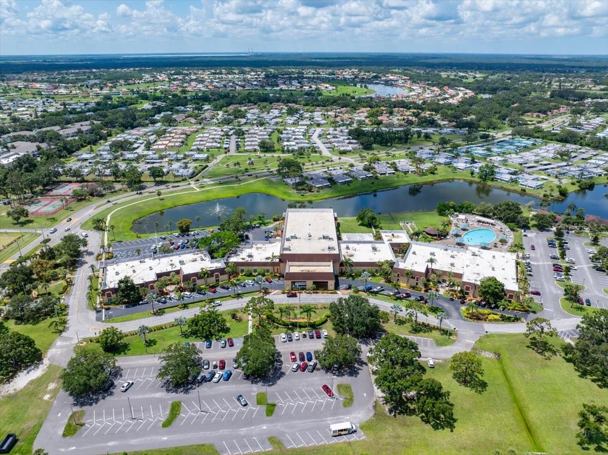 King's Point Main Clubhouse: Transportation, Theatre Hall, Clubrooms, Indoor Pool & Whirlpool, + MORE