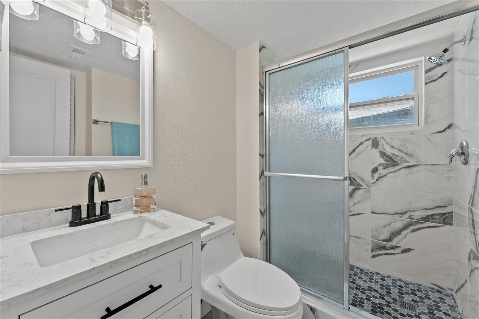 3rd bathroom lower level  w/shower