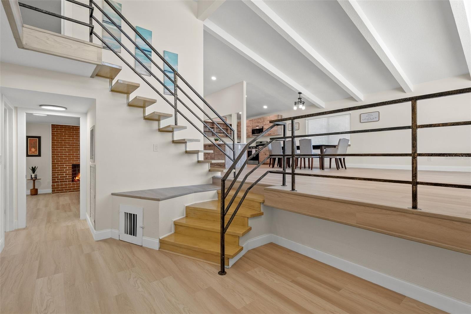 View from entryway