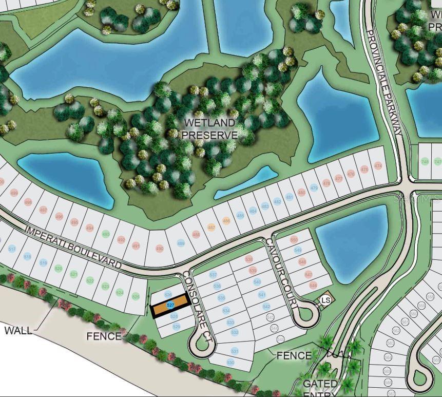 Esplanade at Wiregrass Ranch ~ Site Map