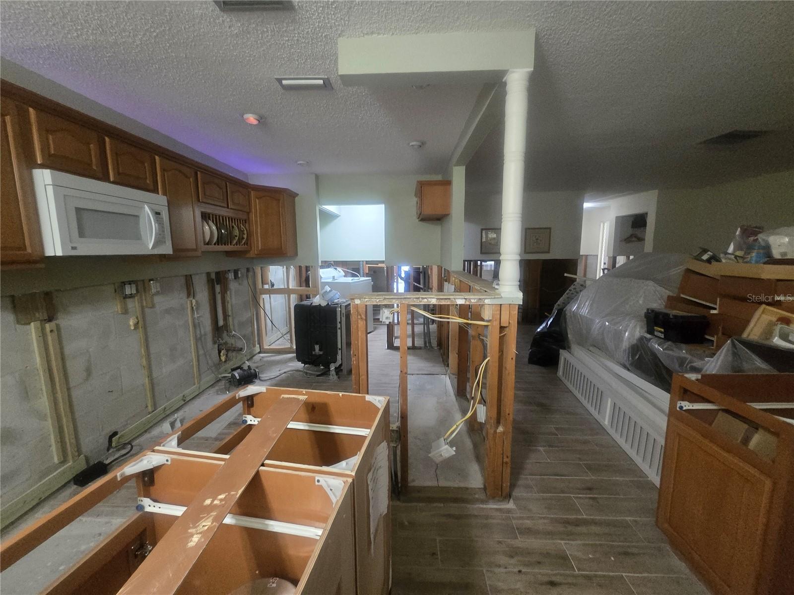 from dining area looking towards Kitchen