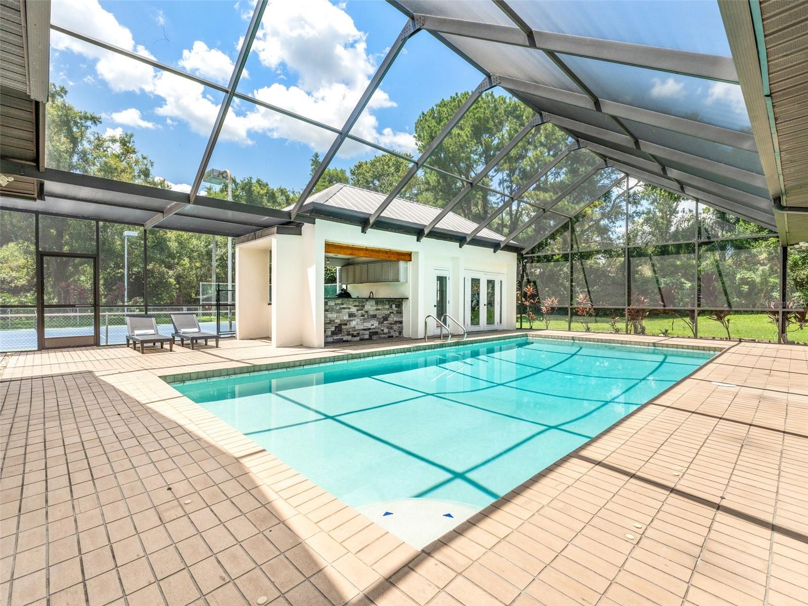 Upscale outdoor living on over an acre within City of Tampa