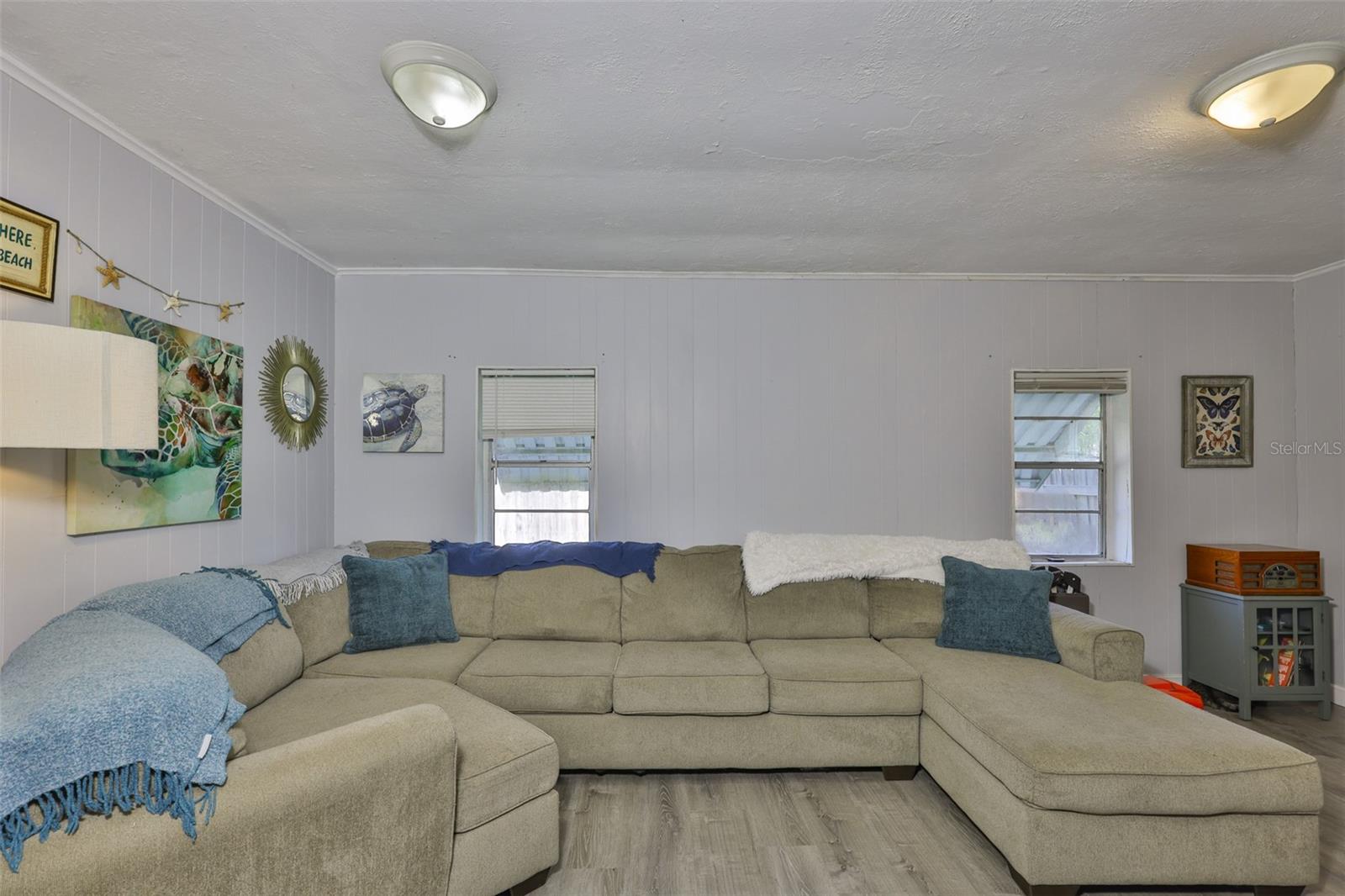 Space for living and dining
