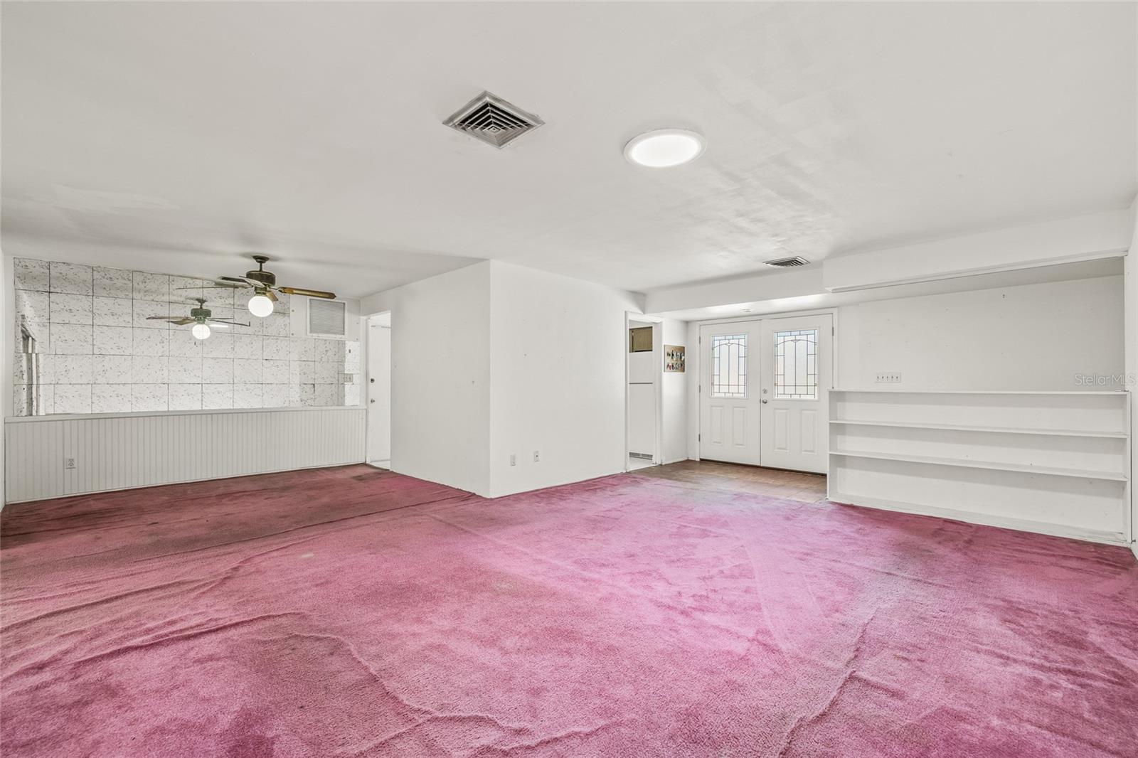Living and dining room