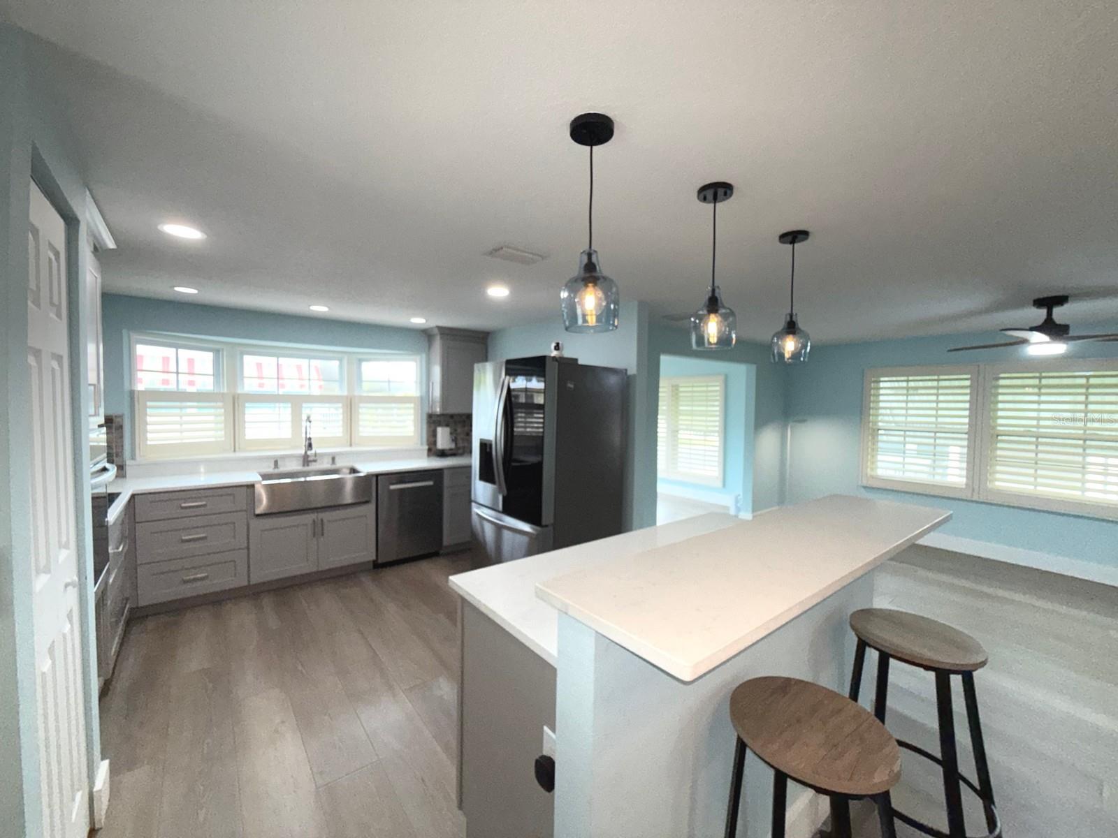 HUGE open floorplan