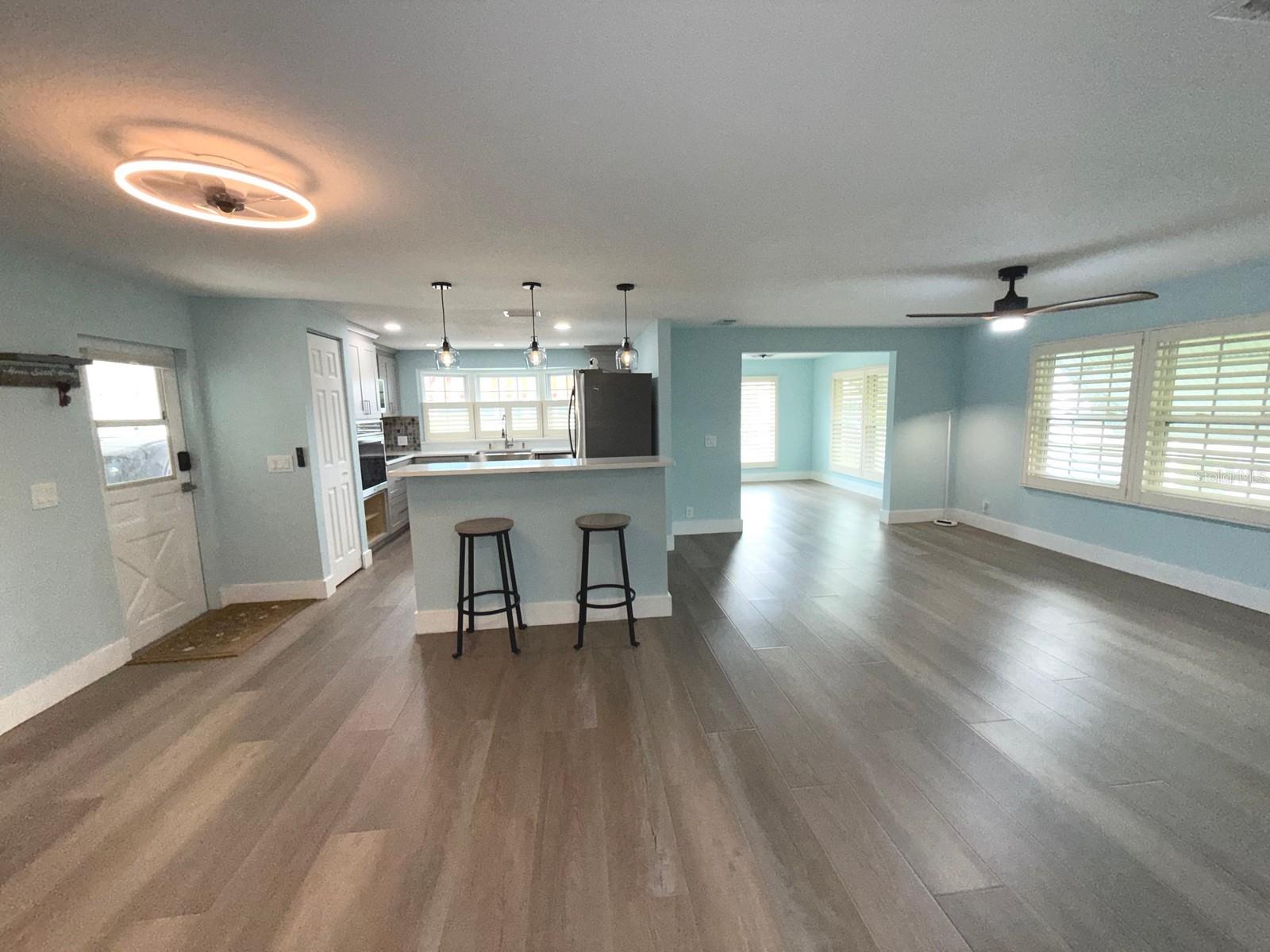HUGE open floorplan