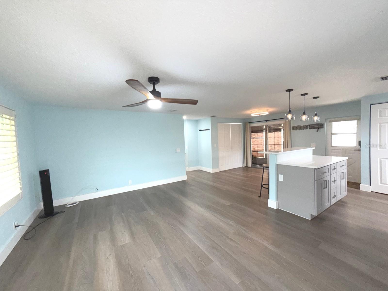 HUGE open floorplan