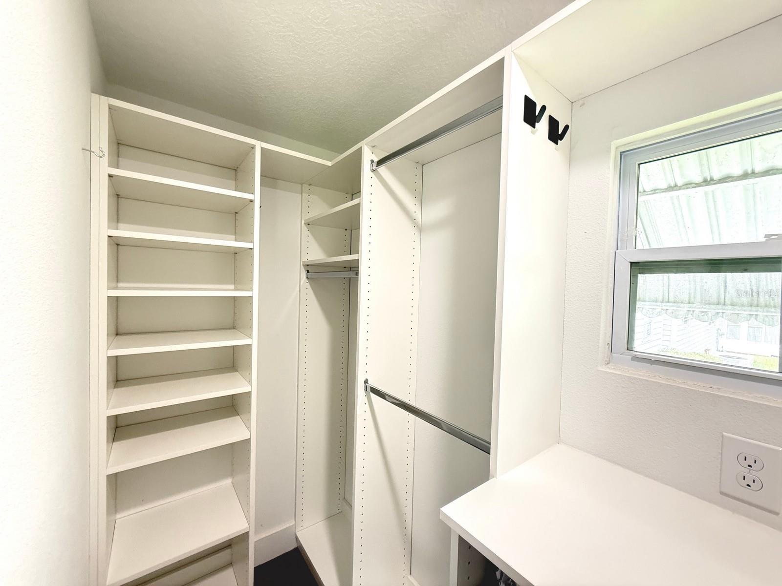 HUGE Walk-In Closet