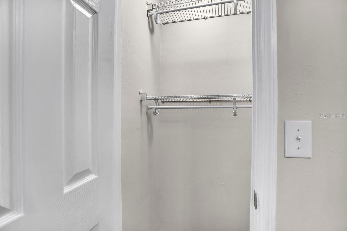 Bedroom 1 closet