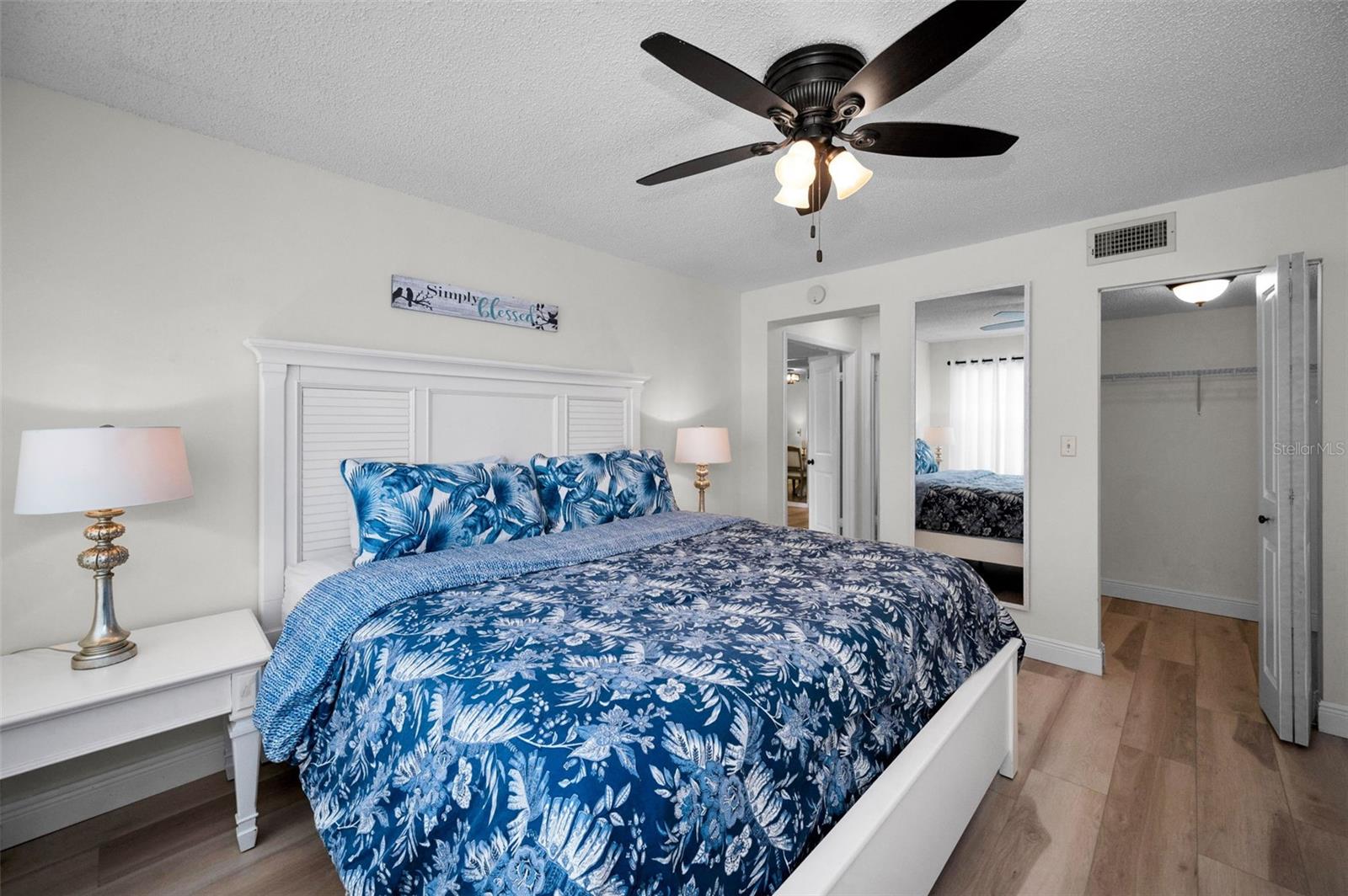 Another view of the primary bedroom
