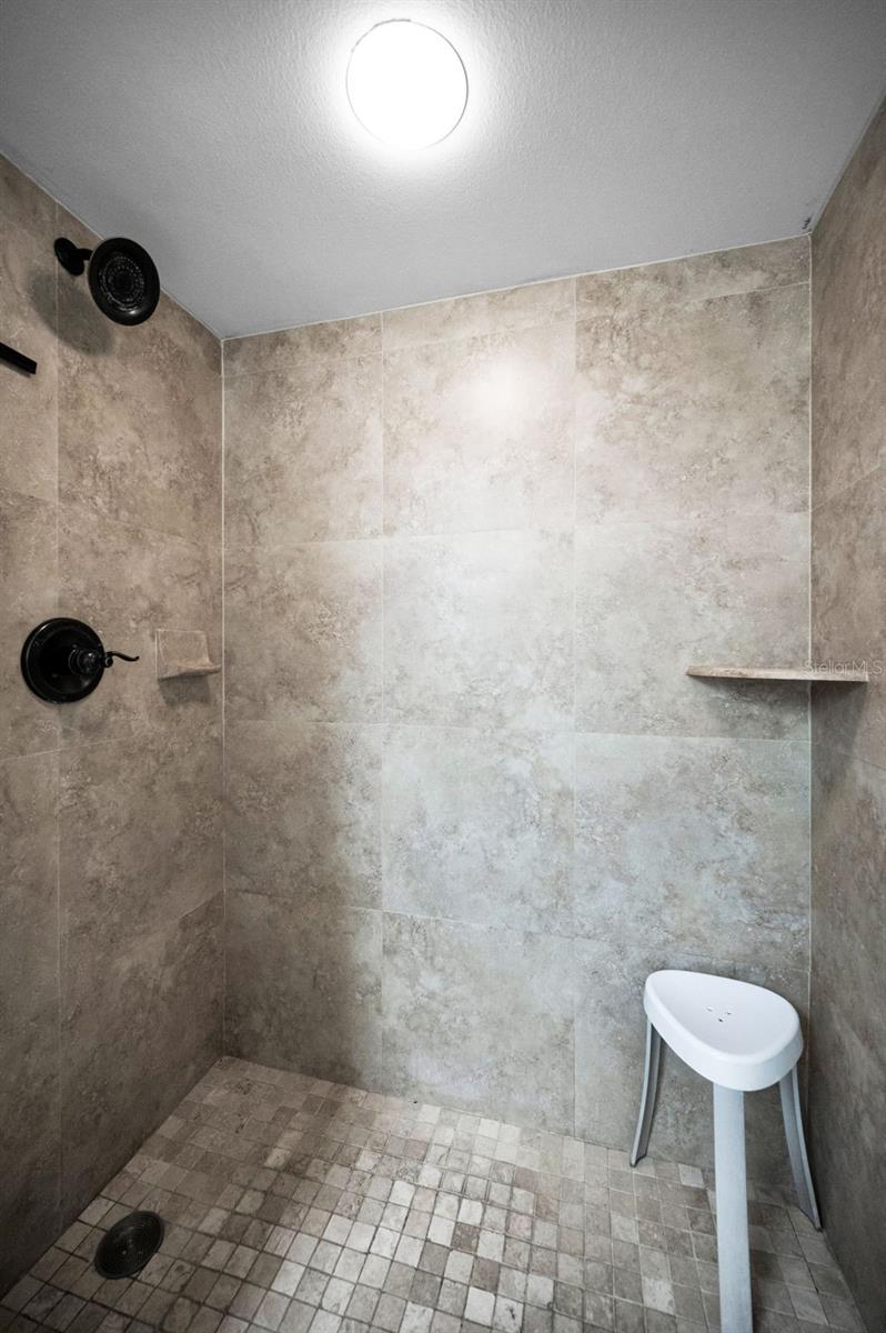 walk in shower