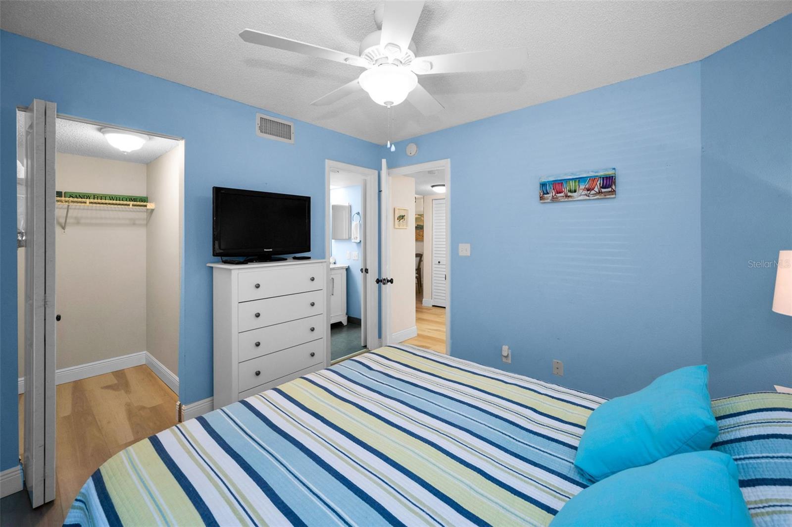Walk in closet in second bedroom