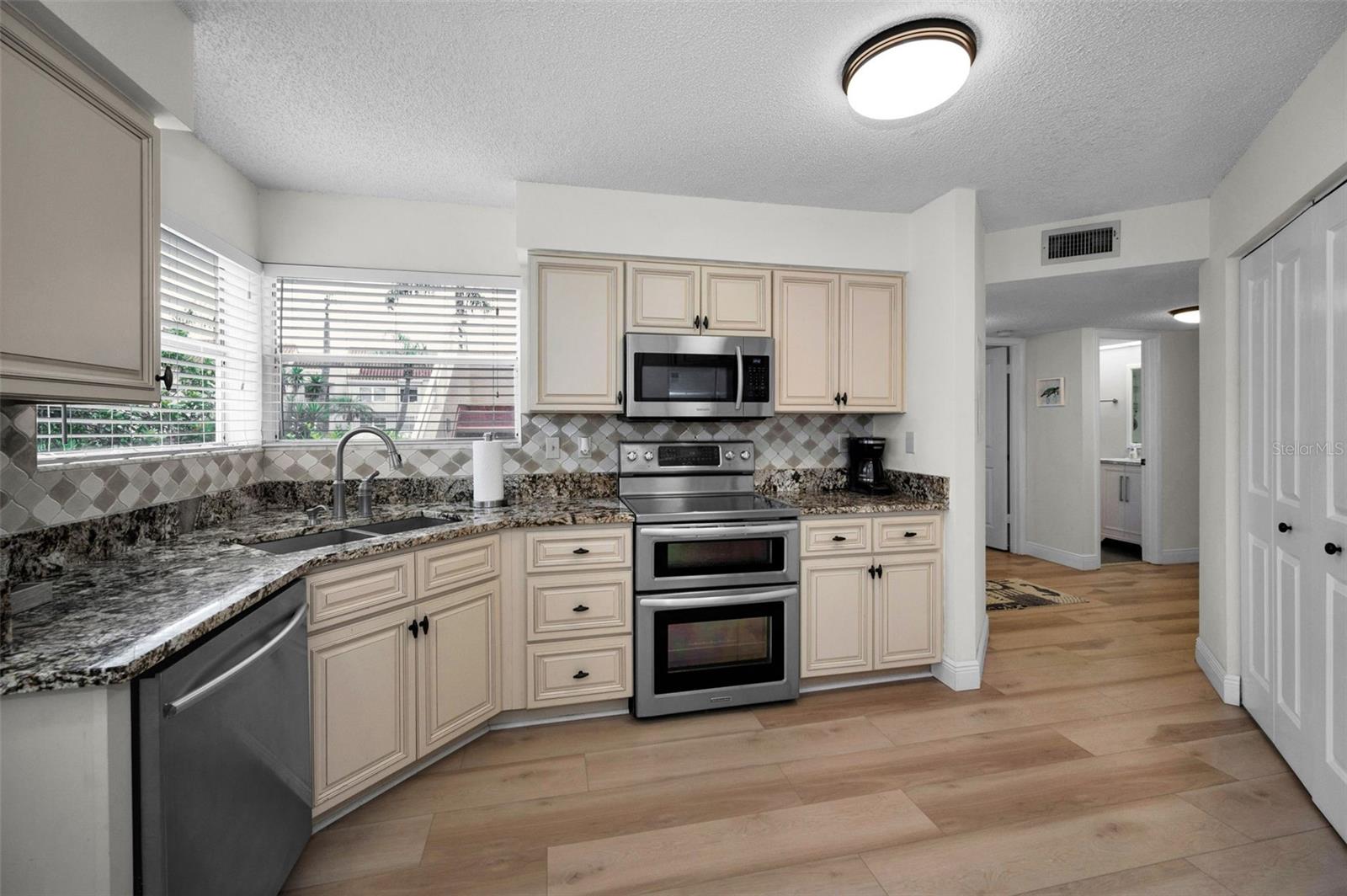 Another view of the kitchen