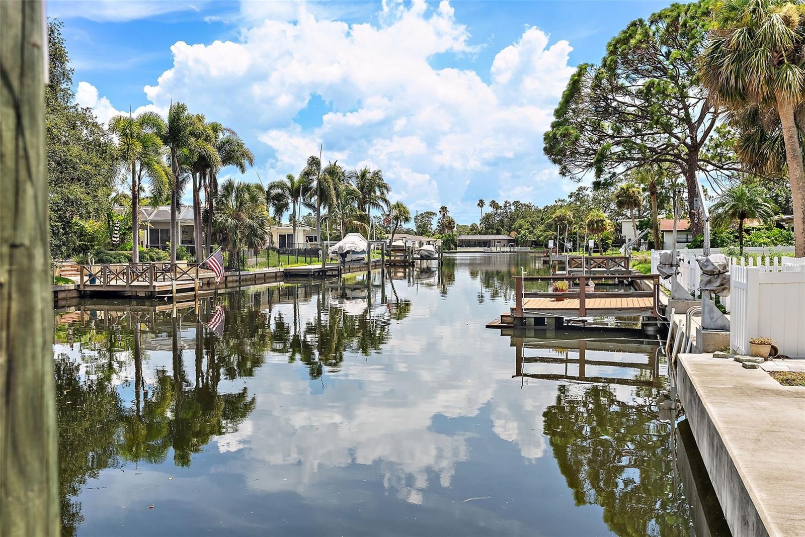 view from dock