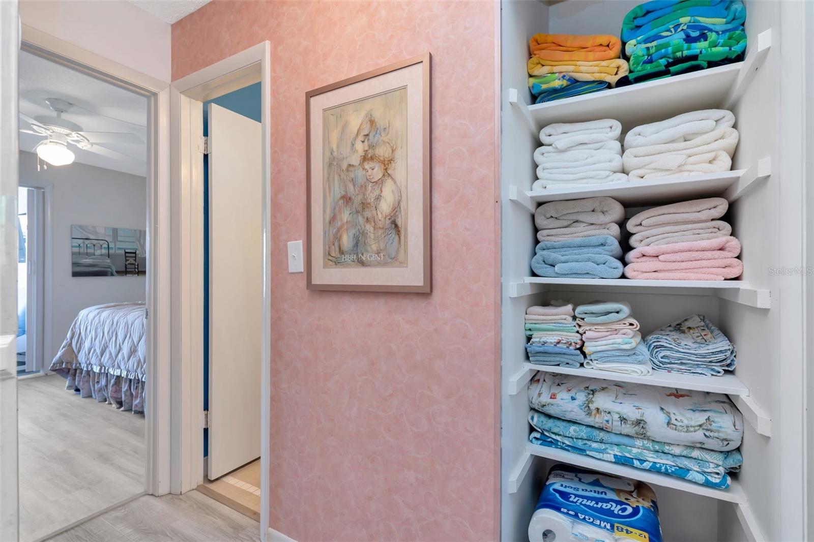 LINEN CLOSET/HALL WAY