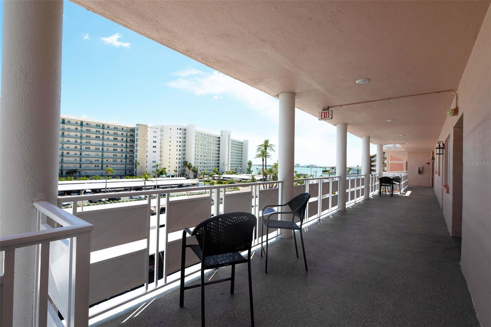 VIEW FROM BALCONY