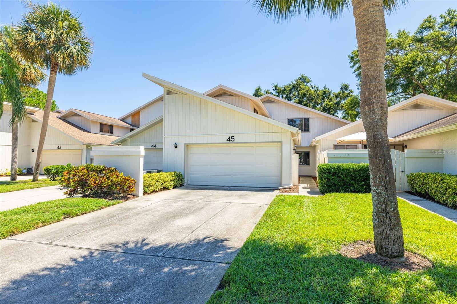 2 Car Garage & Driveway