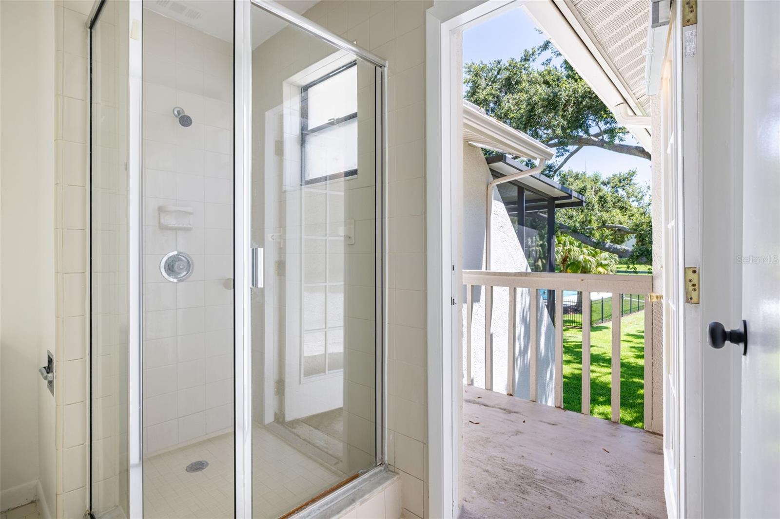 Balcony off Primary Bathroom