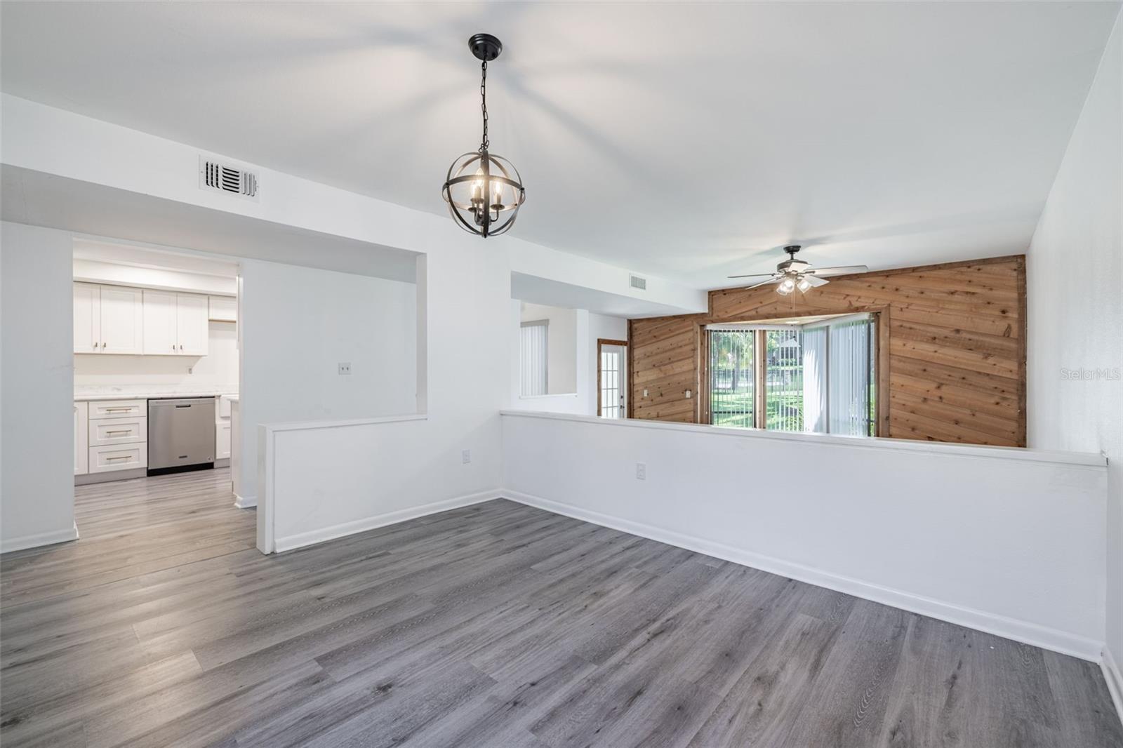 Dining Room, Open to Living Area